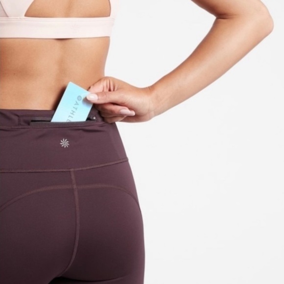 Athleta Accelerate 7/8 Tight Agate Purple - Picture 4 of 10